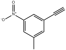 1-Ethynyl-3-methyl-5-nitrobenzene Structure