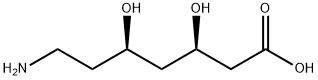 Heptanoic acid, 7-amino-3,5-dihydroxy-, (3R,5R)- Structure