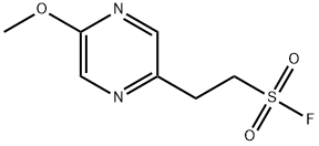 2-(5-methoxypyrazin-2-yl)ethane-1-sulfonyl fluoride Structure