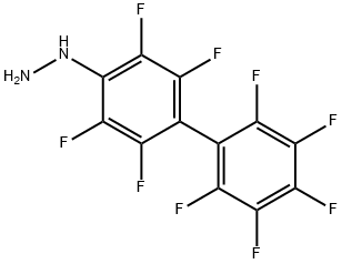 (2,3,5,6,2',3',4',5',6'-Nonafluorobiphenyl-4-yl)-hydrazine Structure