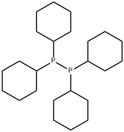 Diphosphine, tetracyclohexyl- 구조식 이미지