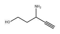 4-Pentyn-1-ol, 3-amino- 구조식 이미지