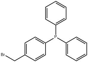 Phosphine, [4-(bromomethyl)phenyl]diphenyl- Structure