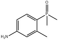 Benzenamine, 4-(dimethylphosphinyl)-3-methyl- Structure