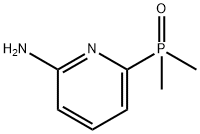 2-Pyridinamine, 6-(dimethylphosphinyl)- Structure