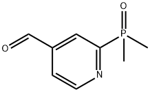 2-(dimethylphosphoryl)pyridine-4-carbaldehyde Structure