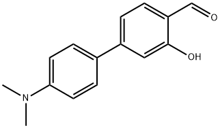 4'-(Dimethylamino)-3-hydroxy-[1,1'-biphenyl]-4-carbaldehyde 구조식 이미지