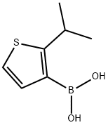(2-Isopropylthiophen-3-yl)boronic acid Structure