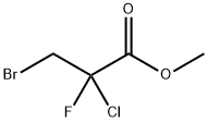 Propanoic acid, 3-bromo-2-chloro-2-fluoro-, methyl ester 구조식 이미지