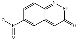 6-Nitrocinnolin-3-ol Structure