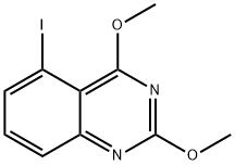 5-Iodo-2,4-dimethoxyquinazoline Structure