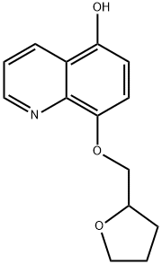 8-(oxolan-2-ylmethoxy)quinolin-5-ol Structure