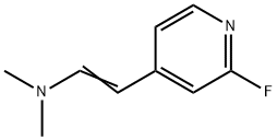 [(E)-2-(2-Fluoropyridin-4-yl)ethenyl]dimethylamine 구조식 이미지