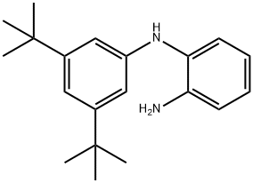 1,2-Benzenediamine, N1-[3,5-bis(1,1-dimethylethyl)phenyl]- Structure