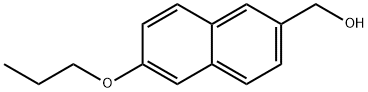 (6-Propoxynaphthalen-2-yl)methanol Structure