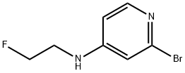 4-?Pyridinamine, 2-?bromo-?N-?(2-?fluoroethyl)?- Structure