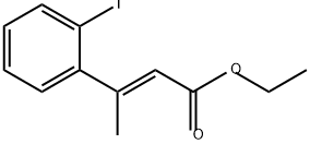 2-Butenoic acid, 3-(2-iodophenyl)-, ethyl ester, (2E)- Structure