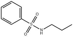 Benzenesulfonamide, N-propyl- Structure