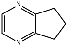 5H-Cyclopentapyrazine, 6,7-dihydro- Structure