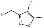 4-Bromo-3-(bromomethyl)-5-methylisoxazole Structure