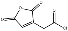 3-Furanacetyl chloride, 2,5-dihydro-2,5-dioxo- Structure