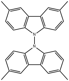 3,3',6,6'-tetramethyl-9,9'-bicarbazole 구조식 이미지