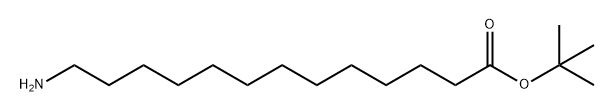 Tridecanoic acid, 13-amino-, 1,1-dimethylethyl ester Structure