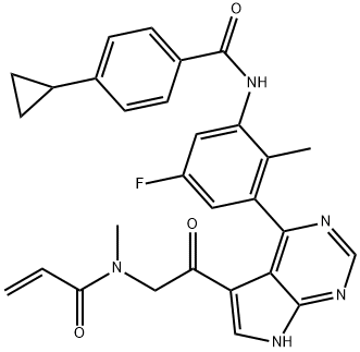 BTK inhibitor 13 Structure