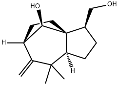 1H-3a,6-Methanoazulene-3-methanol, octahydro-9-hydroxy-8,8-dimethyl-7-methylene-, (3S,3aS,6R,8aS,9R)- Structure