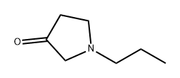 3-Pyrrolidinone, 1-propyl- Structure