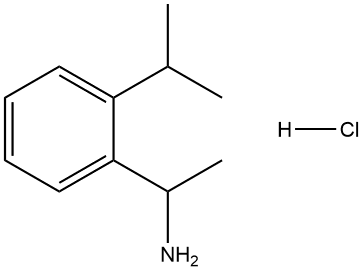 1-(2-Isopropylphenyl)ethanamine hydrochloride Structure