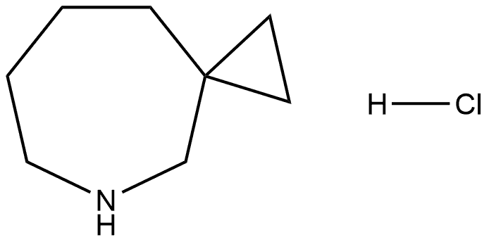 5-Azaspiro[2.6]nonane hydrochloride Structure