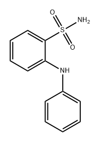 Benzenesulfonamide, 2-(phenylamino)- Structure