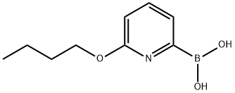 (6-Butoxypyridin-2-yl)boronic acid Structure