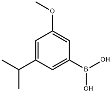 (3-Isopropyl-5-methoxyphenyl)boronic acid Structure
