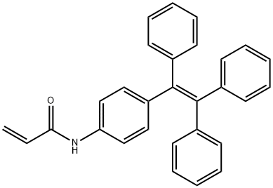 2-Propenamide, N-[4-(1,2,2-triphenylethenyl)phenyl]- Structure