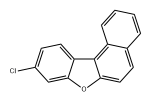 Benzo[b]naphtho[1,2-d]furan, 9-chloro- Structure