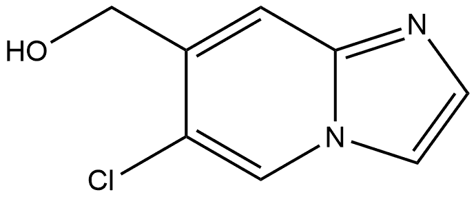 (6-chloroimidazo[1,2-a]pyridin-7-yl)methanol Structure