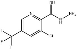 3-Chloro-5-(trifluoromethyl)picolinimidohydrazide Structure