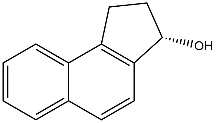 (S)-2,3-Dihydro-1H-benz[e]inden-3-ol Structure