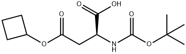 Boc-O-cyclobutyl-L-homoserine Structure