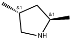 (2R,4R)-2,4-Dimethylpyrrolidine Structure