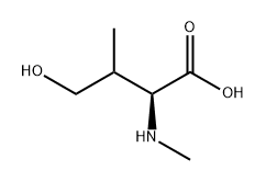 L-Homoserine, N,3-dimethyl- Structure