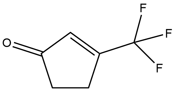 3-Trifluoromethyl-cyclopent-2-enone Structure