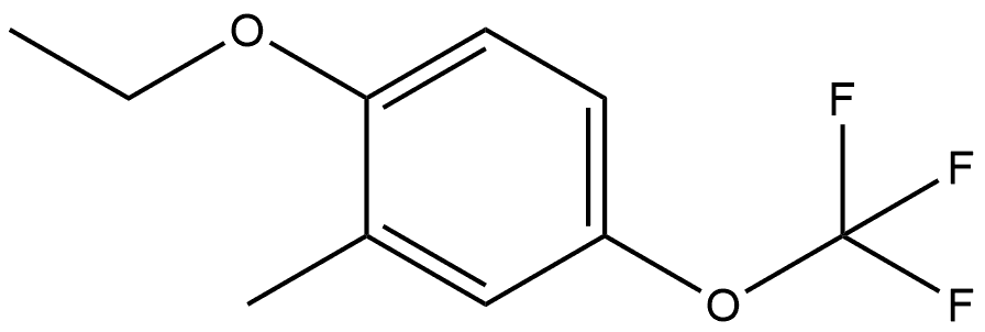 1-Ethoxy-2-methyl-4-(trifluoromethoxy)benzene Structure