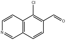 5-chloroisoquinoline-6-carbaldehyde Structure