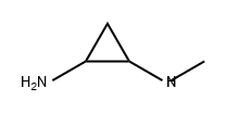 1,2-Cyclopropanediamine, N1-methyl- Structure