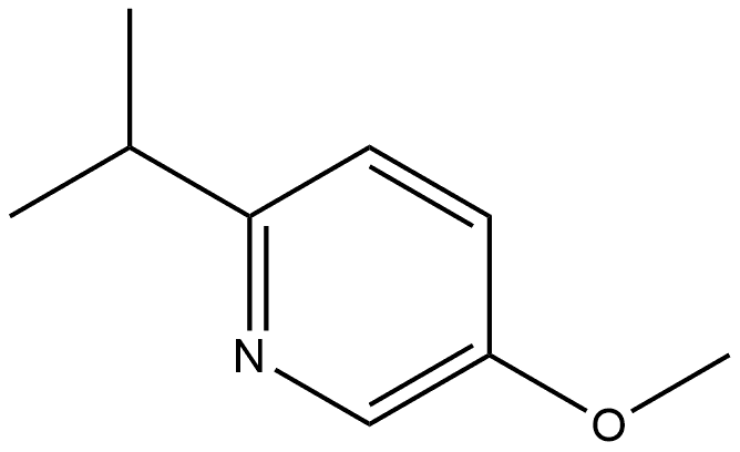 5-Methoxy-2-(1-methylethyl)pyridine Structure