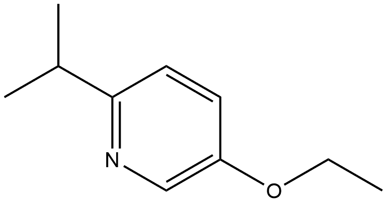 5-Ethoxy-2-(1-methylethyl)pyridine Structure