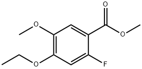 Methyl 4-ethoxy-2-fluoro-5-methoxybenzoate Structure